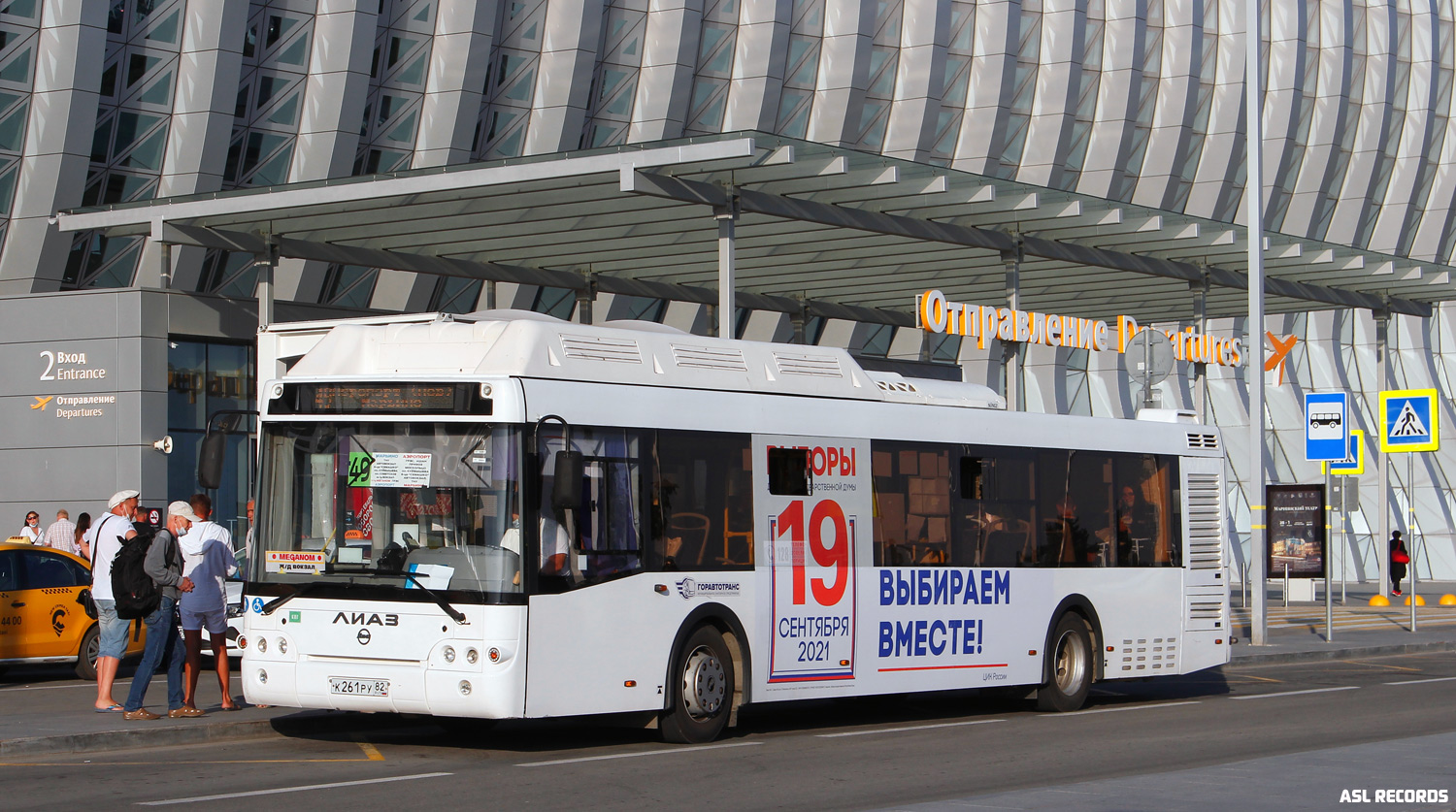 Республика Крым, ЛиАЗ-5292.67 (CNG) № К 261 РУ 82