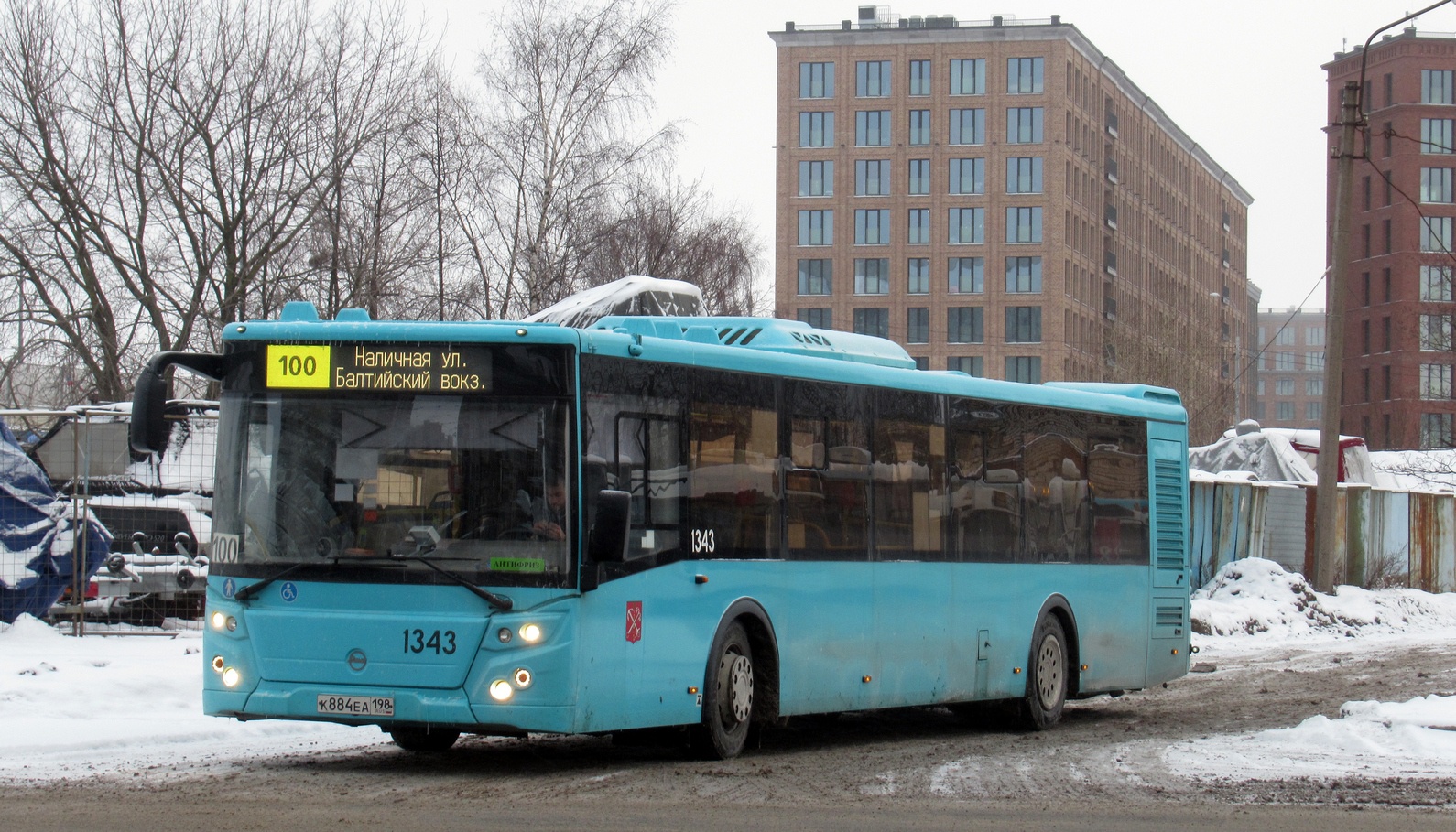 Санкт-Петербург, ЛиАЗ-5292.65 № 1343