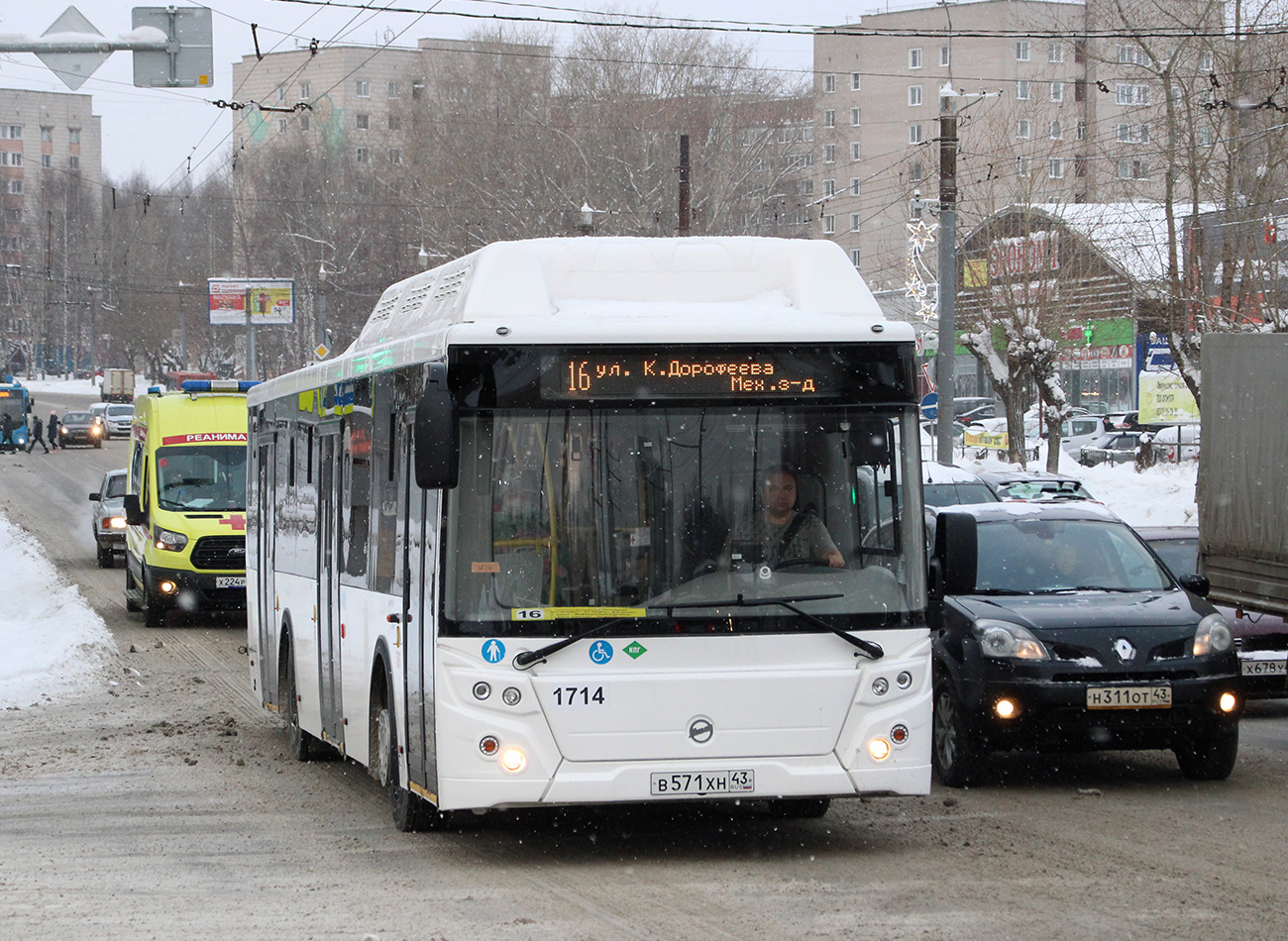 Кировская область, ЛиАЗ-5292.67 (CNG) № х714