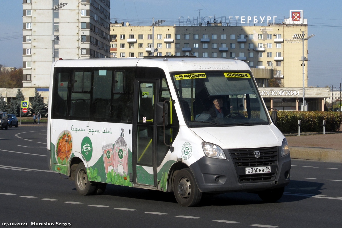 Санкт-Петербург, ГАЗ-A64R42 Next № Е 340 ВВ 15