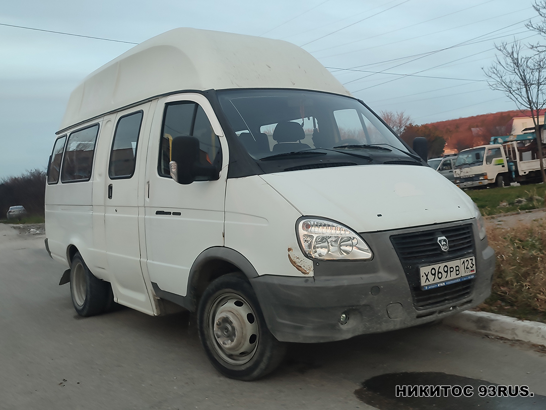 Краснодарский край, Луидор-225000 (ГАЗ-3221) № Х 969 РВ 123