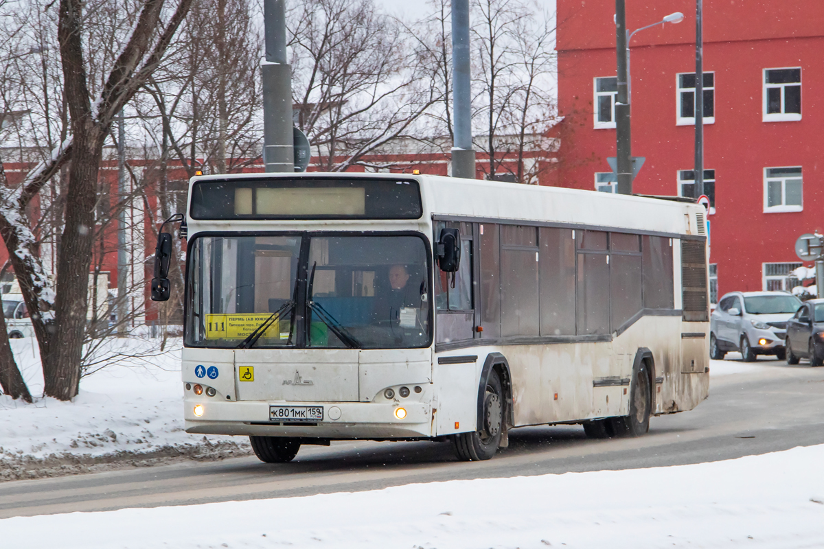 Пермский край, МАЗ-103.565 № К 801 МК 159