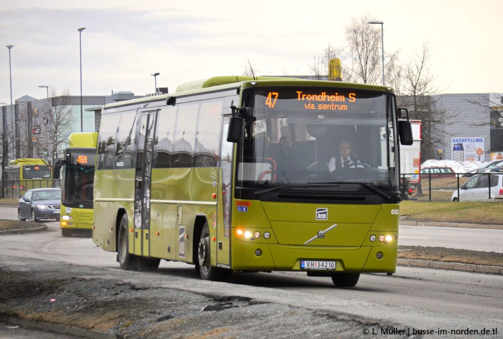Норвегия, Volvo 8700 № 682