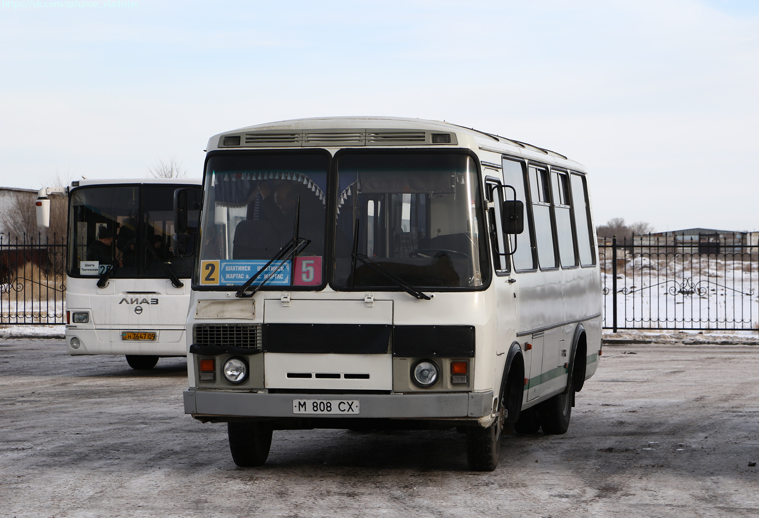 Карагандинская область, ПАЗ-32054 № M 808 CX