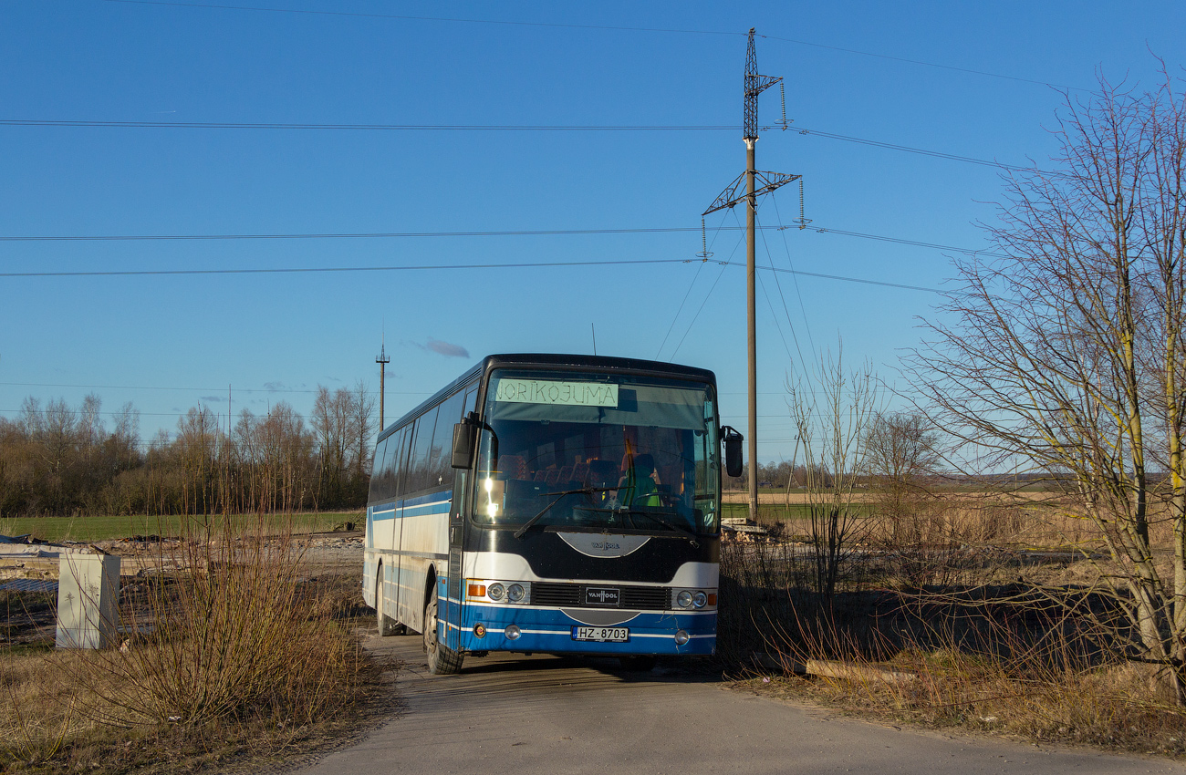 Латвия, Van Hool T815 Acron № HZ-8703