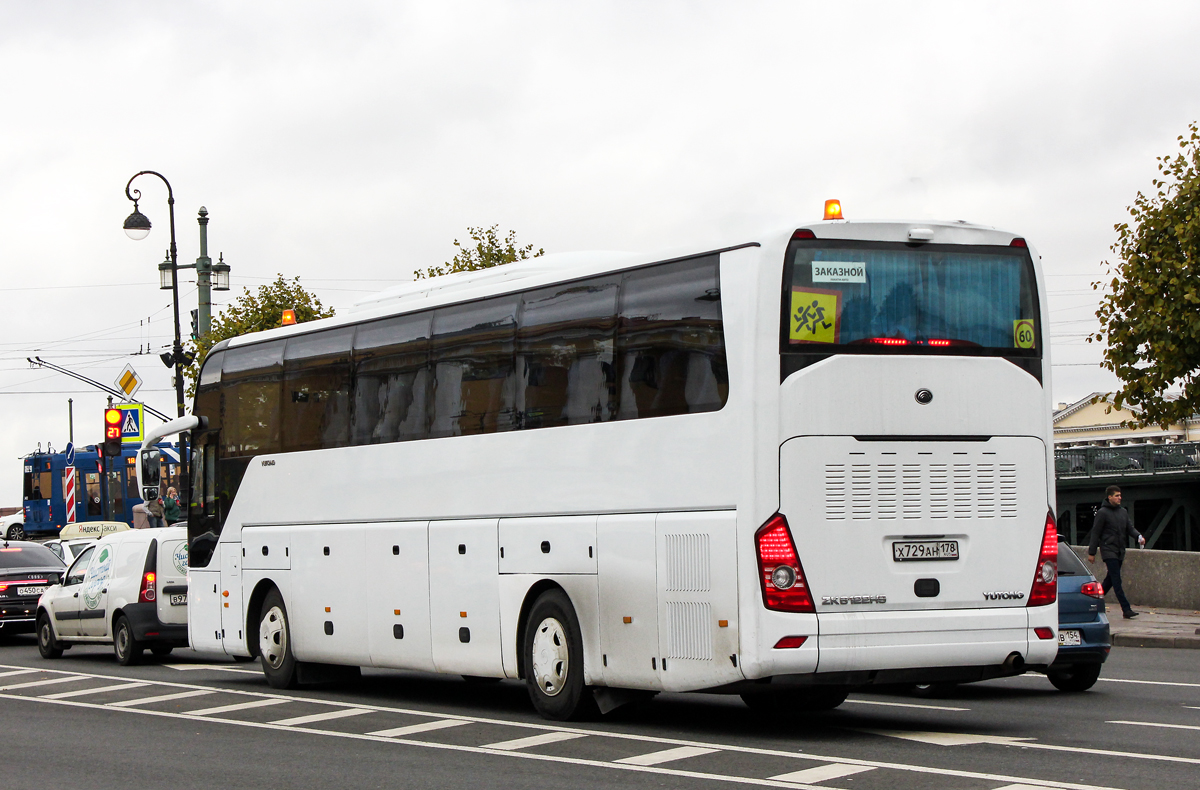 Санкт-Петербург, Yutong ZK6122H9 № Х 729 АН 178