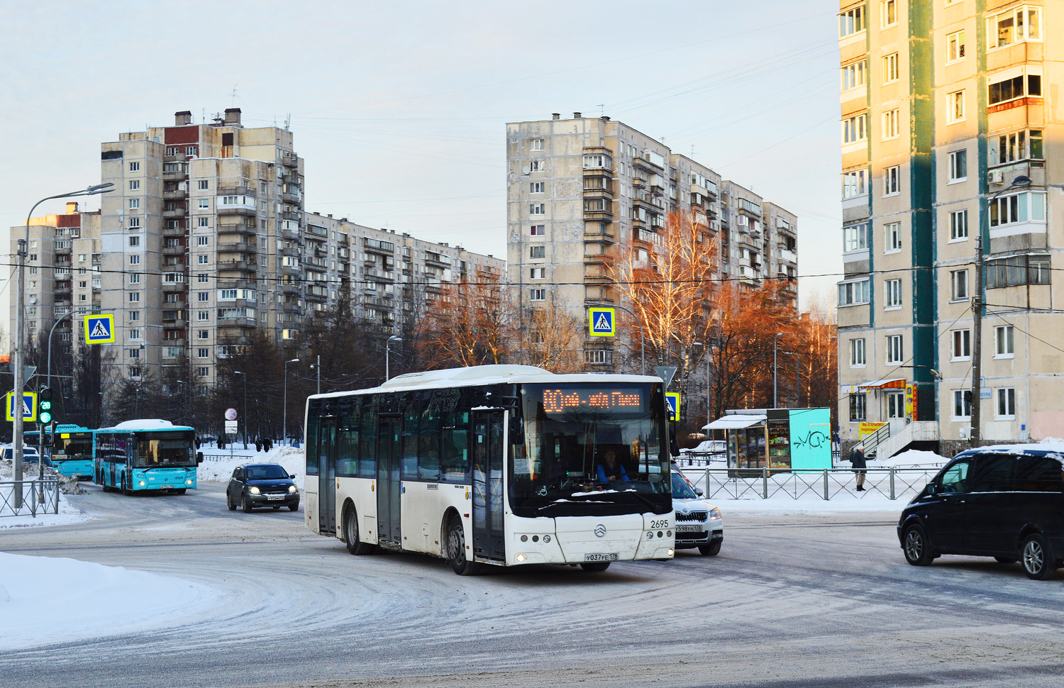 Санкт-Петербург, Golden Dragon XML6125CR № 2695