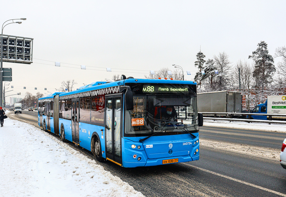 Москва, ЛиАЗ-6213.65 № 160734