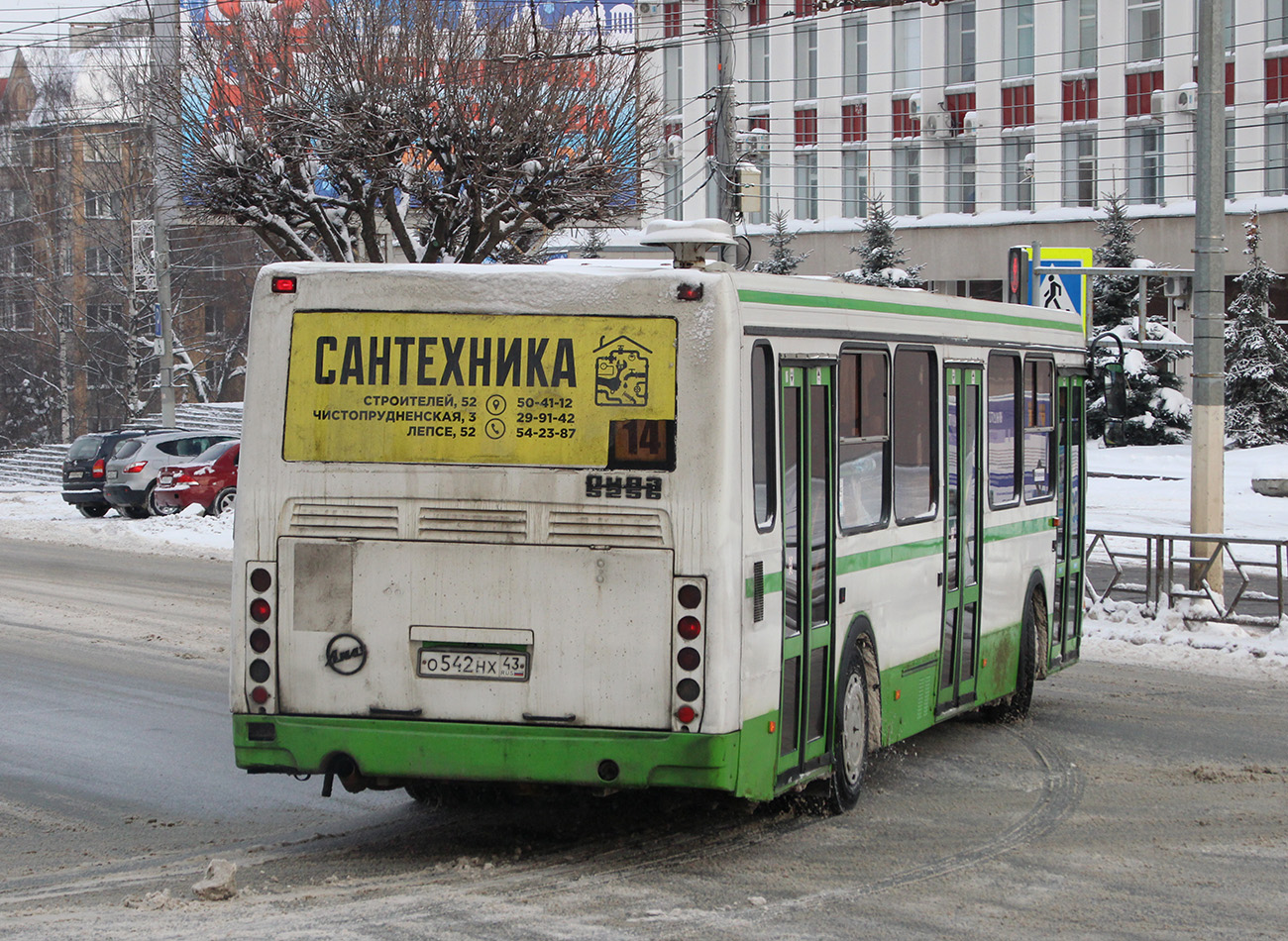 Кировская область, ЛиАЗ-5256.26 № О 542 НХ 43