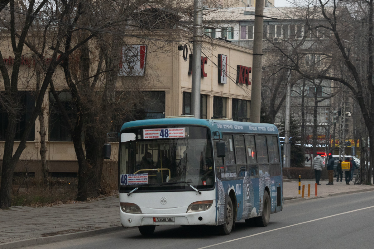 Кыргызстан, Yaxing JS6851H1 № 5908 BB