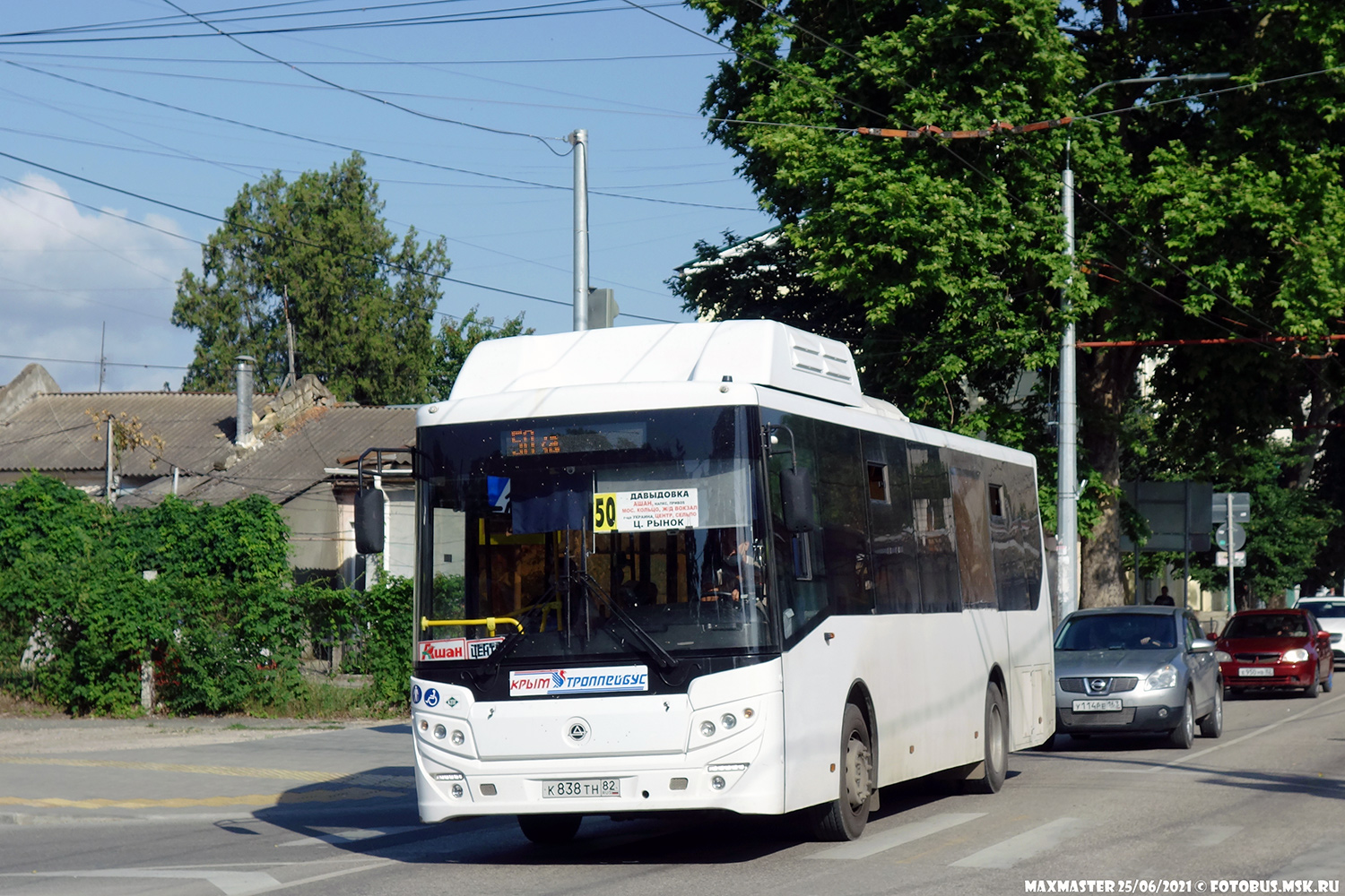 Республика Крым, КАвЗ-4270-80 № К 838 ТН 82