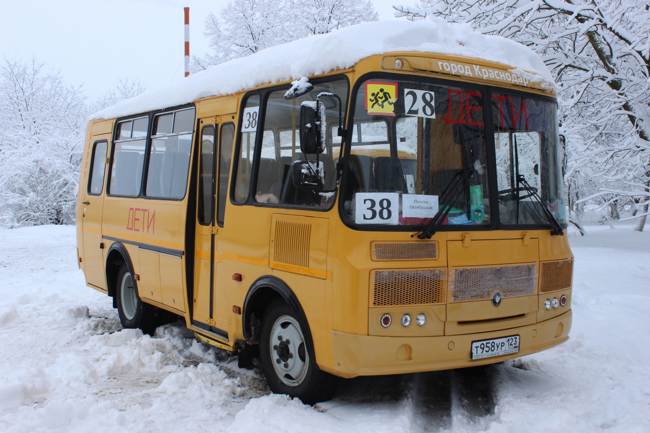 Краснодарский край, ПАЗ-32053-70 № Т 958 УР 123