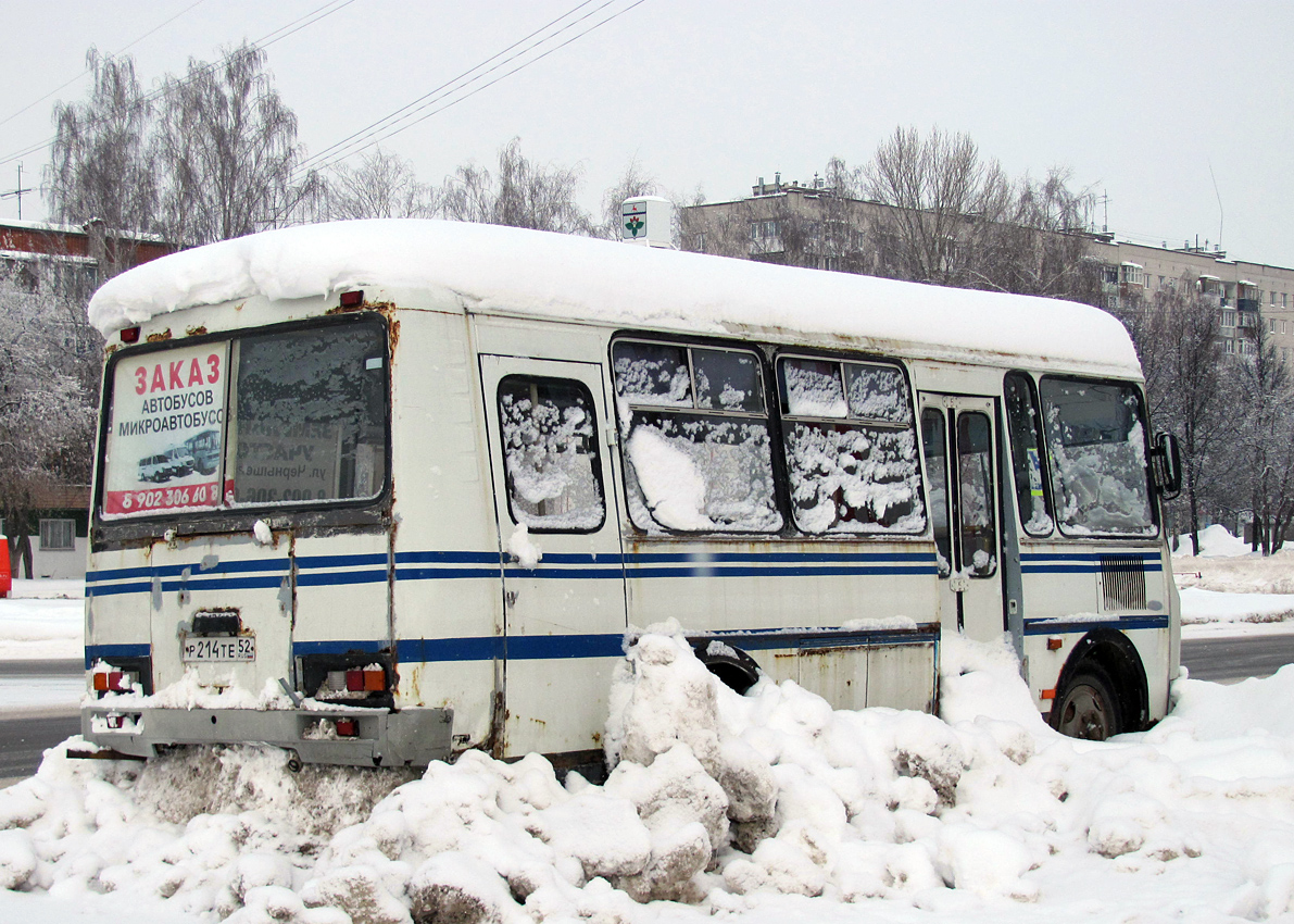 Нижегородская область, ПАЗ-32053 № Р 214 ТЕ 52