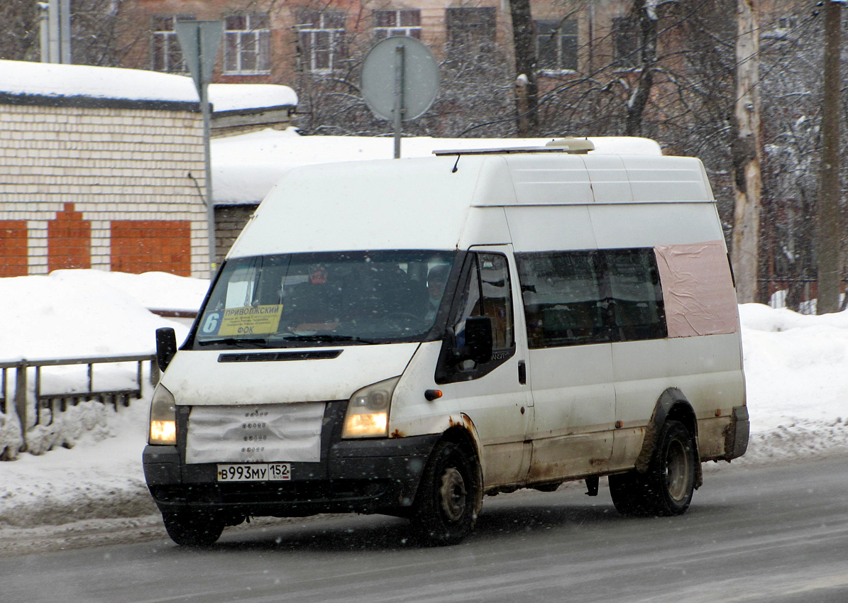 Нижегородская область, Нижегородец-222702 (Ford Transit) № В 993 МУ 152