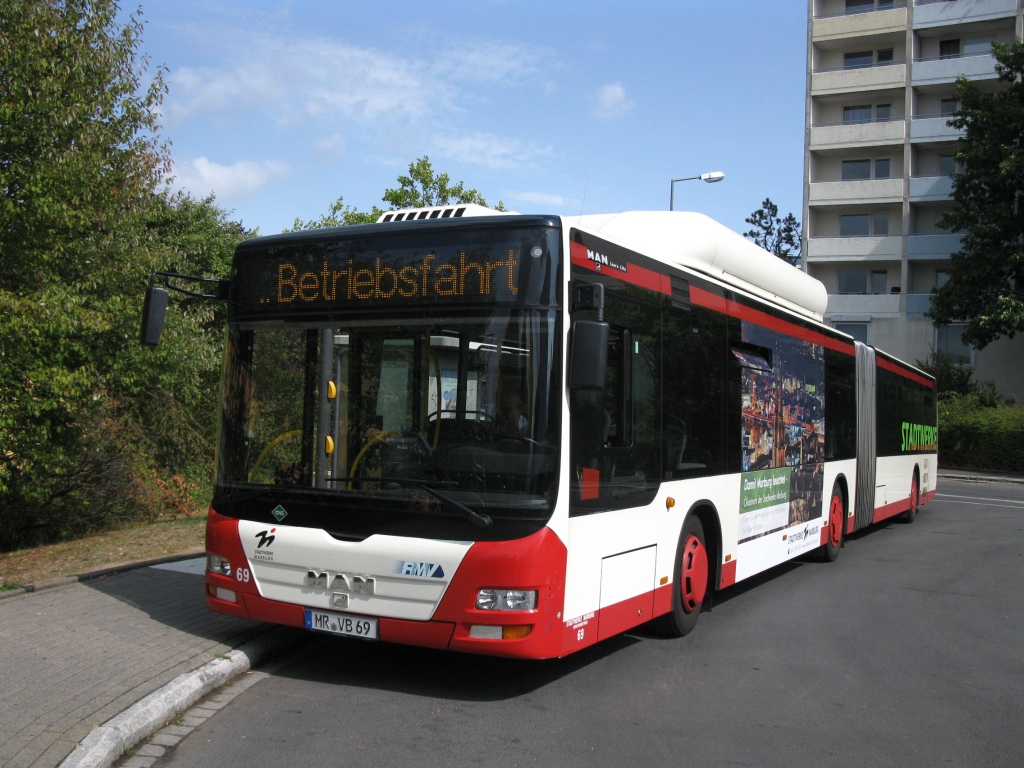 Hesse, MAN A23 Lion's City G NG313 CNG # 69