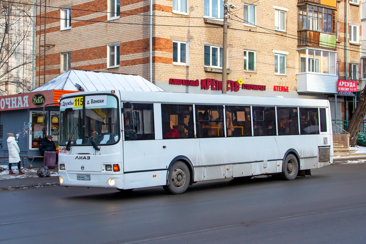 Perm region, LiAZ-5256.60 # Н 644 ЕС 159