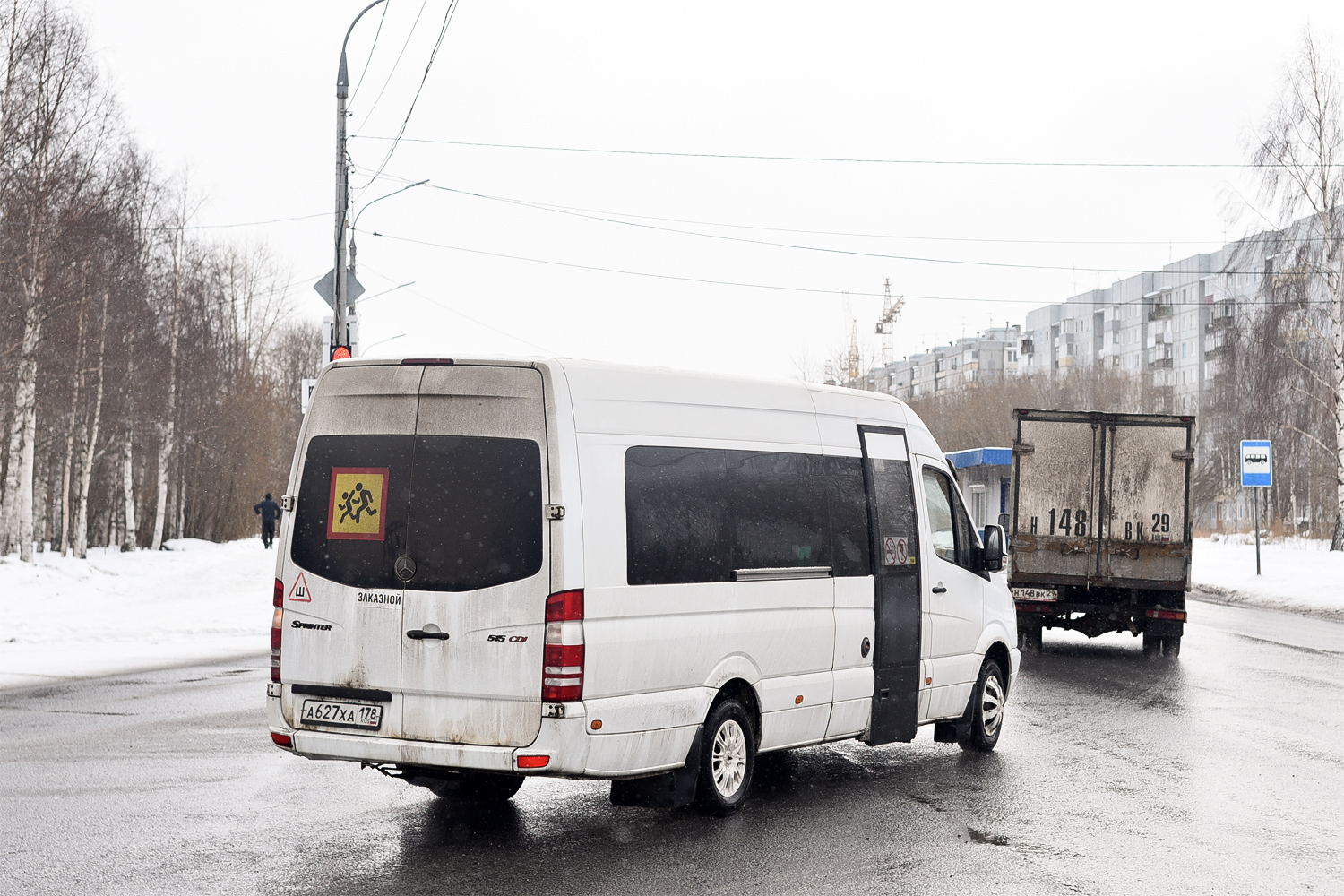 Архангельская область, Mercedes-Benz Sprinter W906 515CDI № А 627 ХА 178