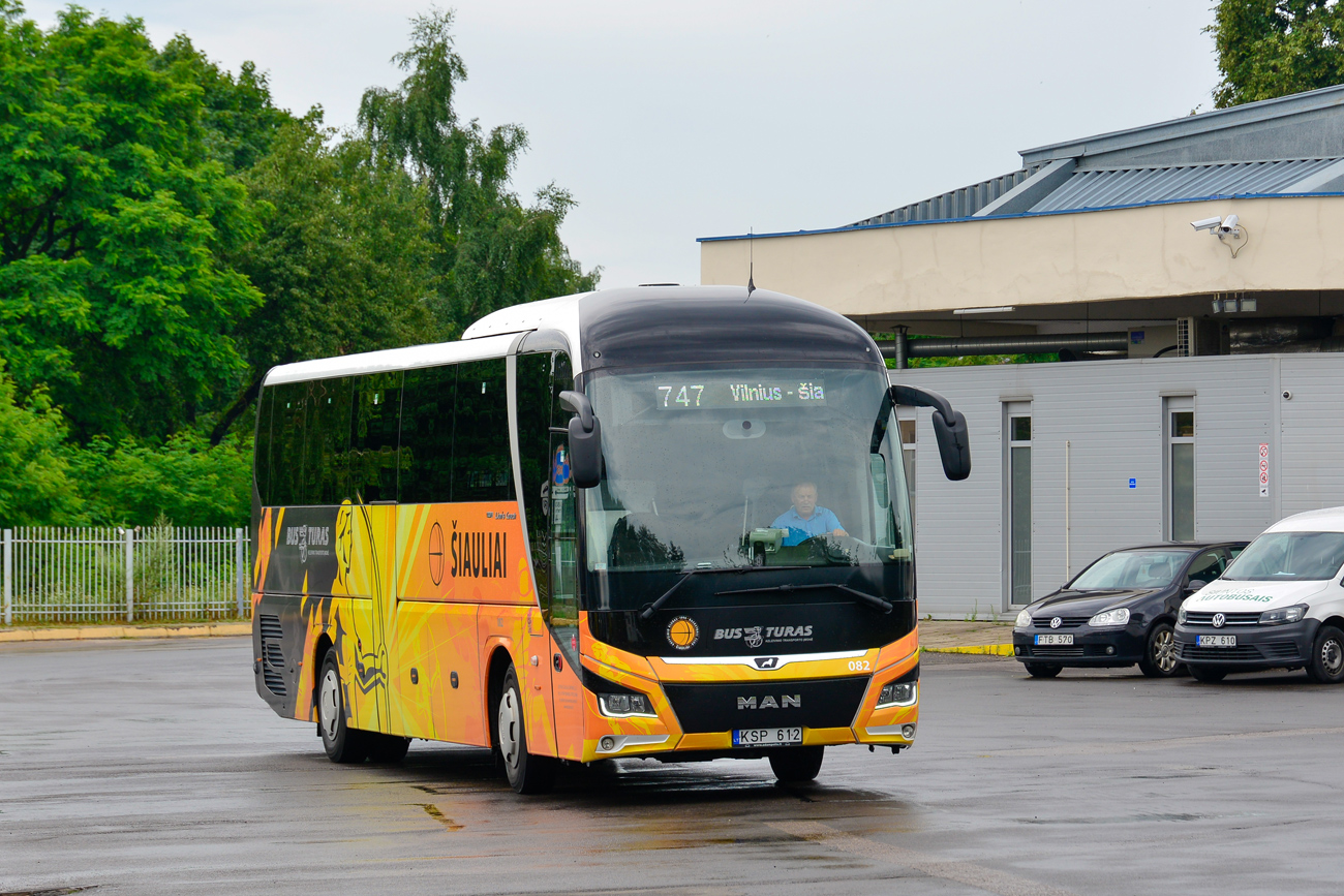 Lithuania, MAN R07 Lion's Coach RHC424 # 082