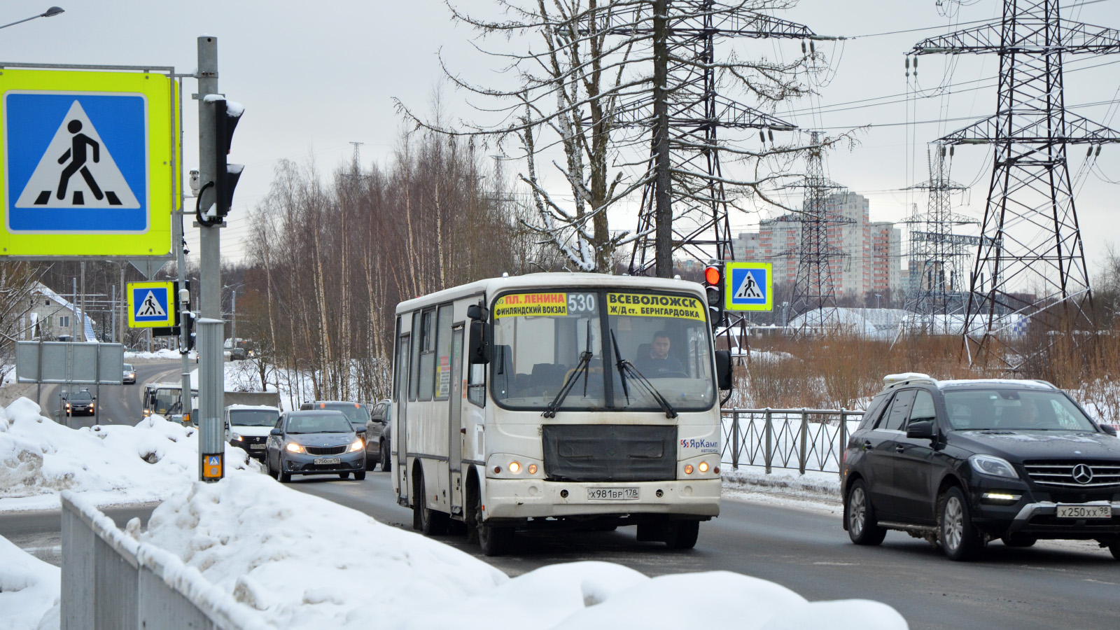 Санкт-Петербург, ПАЗ-320402-05 № Х 981 ВР 178