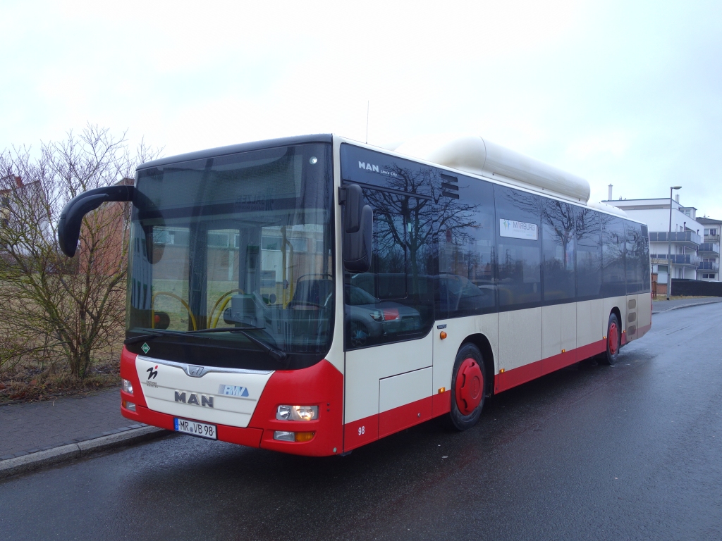 Гессен, MAN A21 Lion's City NL313 CNG № 98