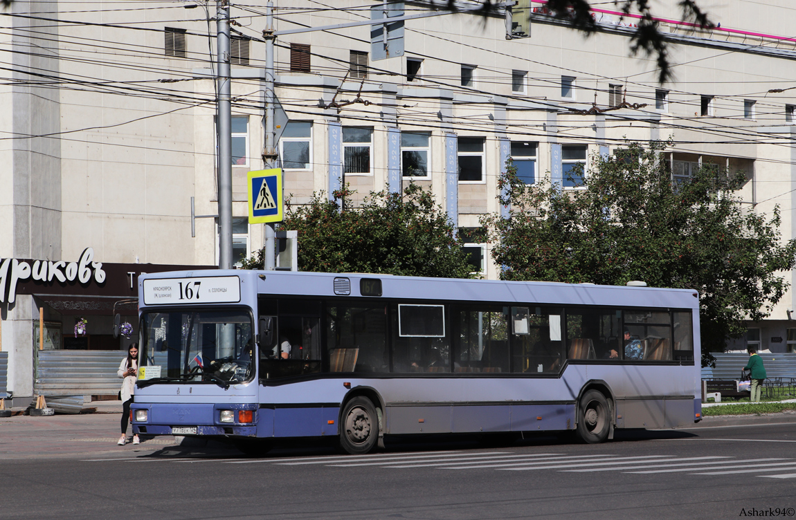 Красноярский край, MAN A10 NL262 № У 718 ЕК 124