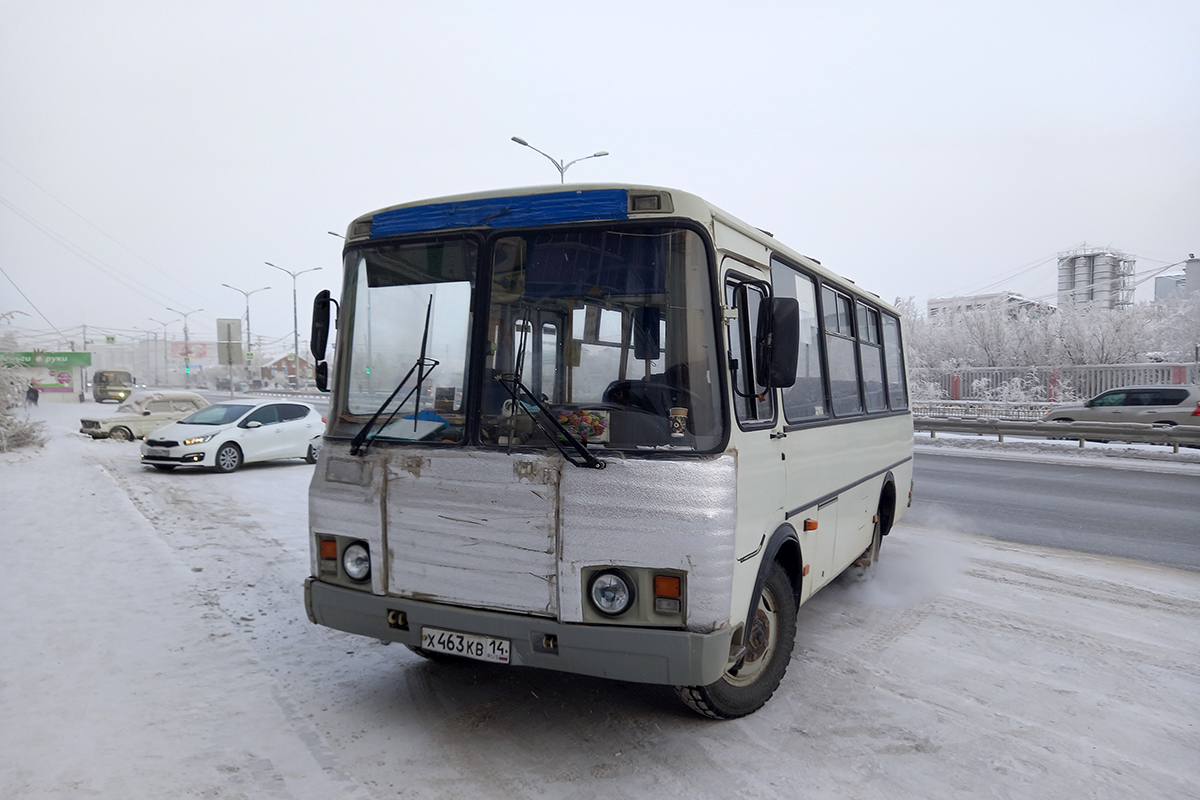 Sakha (Yakutia), PAZ-32054 # Х 463 КВ 14