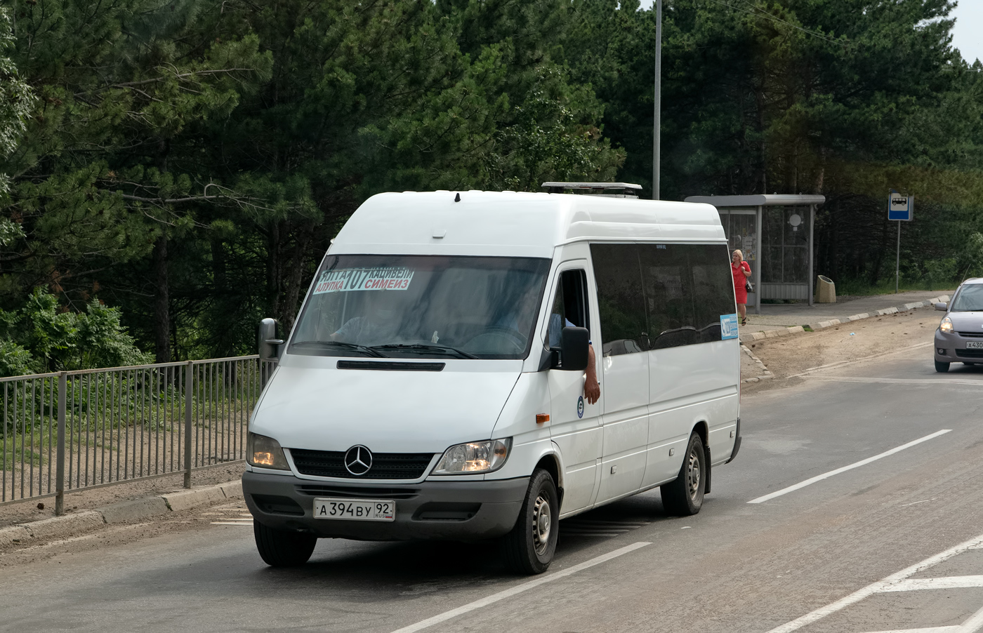 Республика Крым, Mercedes-Benz Sprinter W903 313CDI № А 394 ВУ 92
