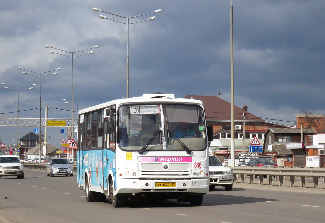 Краснодарский край, ПАЗ-320412-05 № АА 846 23