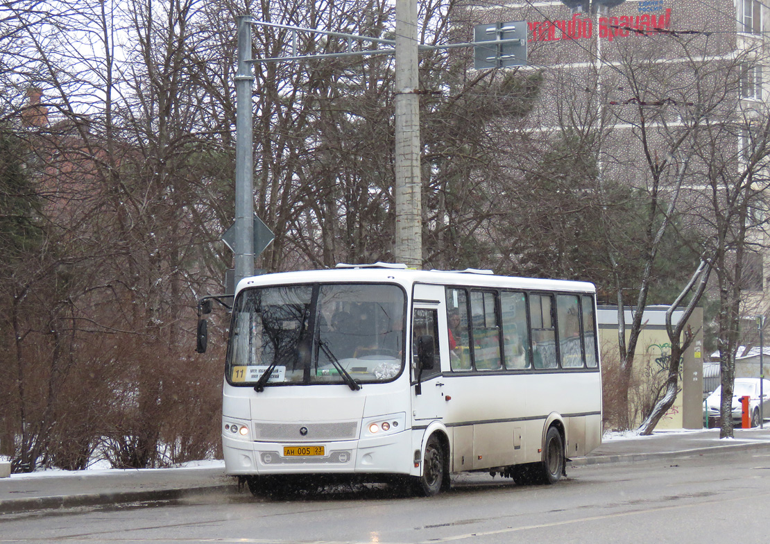 Краснодарский край, ПАЗ-320412-04 "Вектор" № АН 005 23