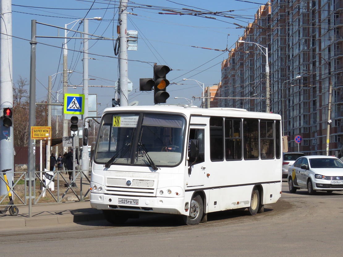 Краснодарский край, ПАЗ-320302-11 № У 025 РВ 123