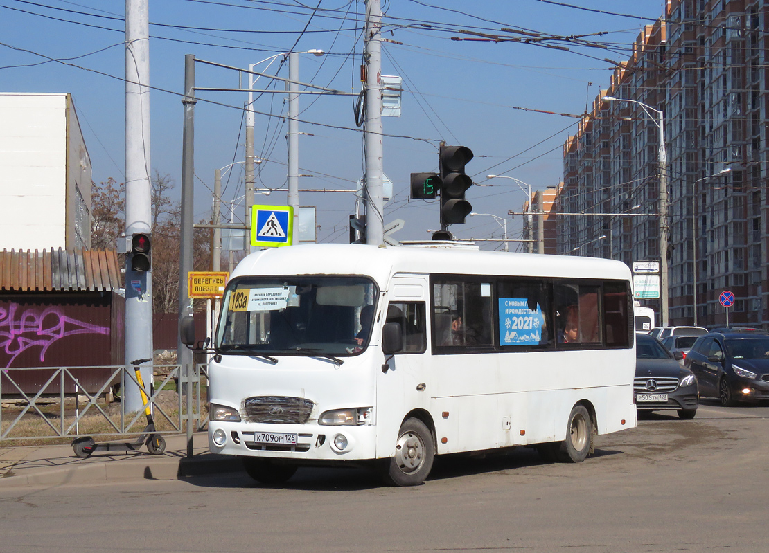 Краснодарский край, Hyundai County LWB C09 (ТагАЗ) № К 709 ОР 126