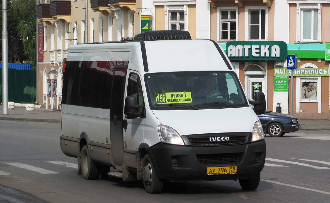 Пензенская область, Нижегородец-2227UT (IVECO Daily) № АУ 796 58
