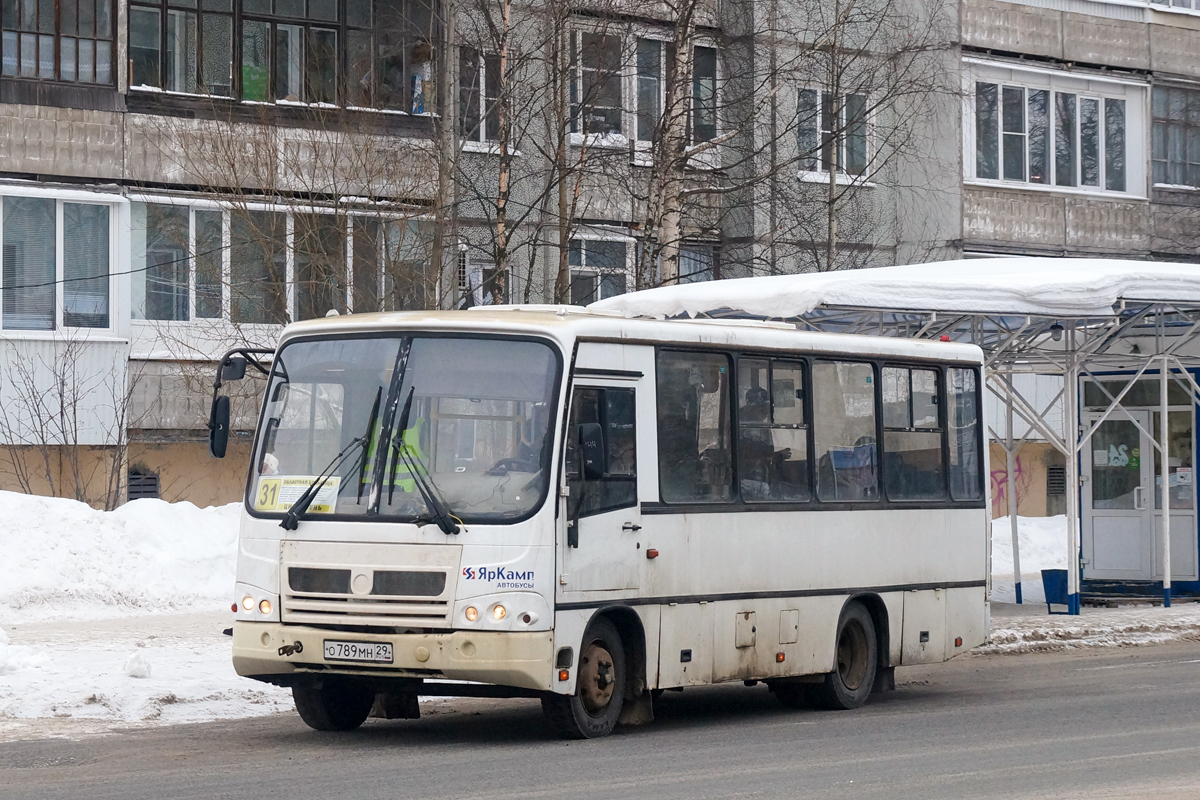 Архангельская область, ПАЗ-320402-05 № О 789 МН 29