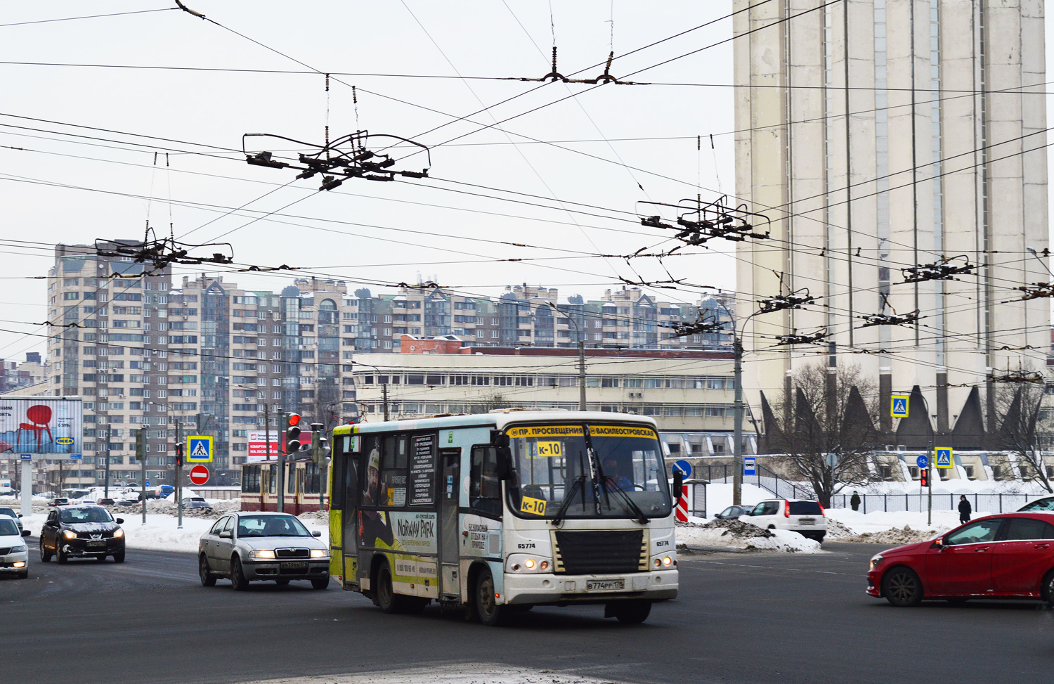 Санкт-Петербург, ПАЗ-320402-05 № В 774 РР 178