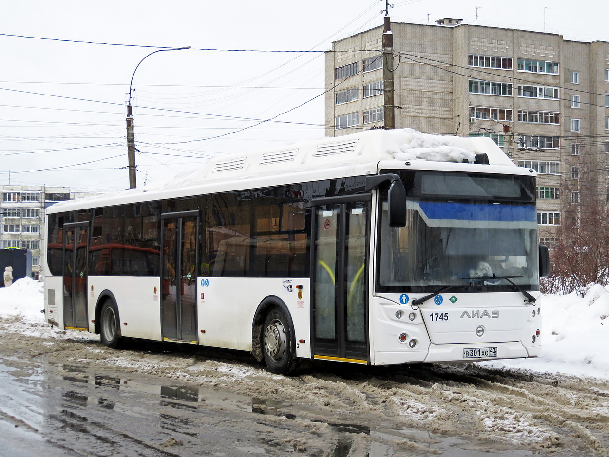 Кировская область, ЛиАЗ-5292.67 (CNG) № х745