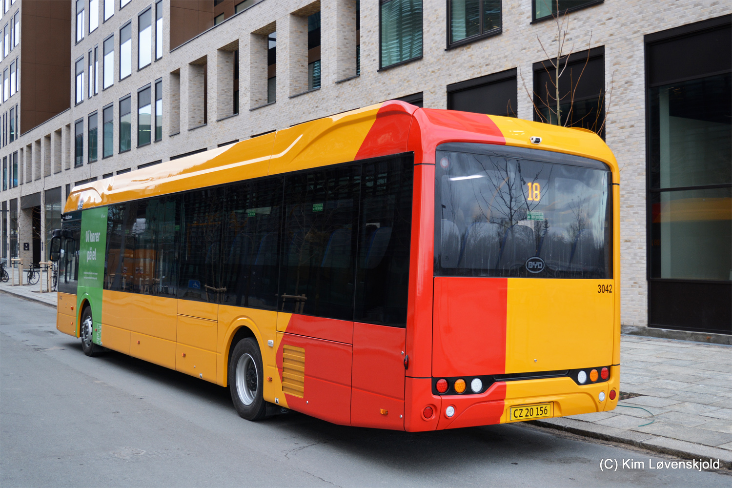 Denmark, BYD B13E01 # 3042