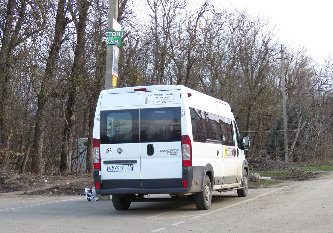 Краснодарский край, Нижегородец-FST613 (FIAT Ducato) № С 574 КЕ 123