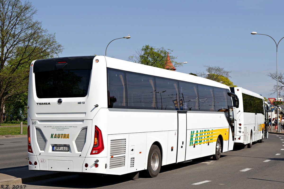 Литва, TEMSA HD 13 № 449