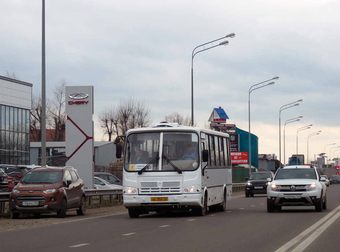Краснодарский край, ПАЗ-320412-10 № АК 354 23