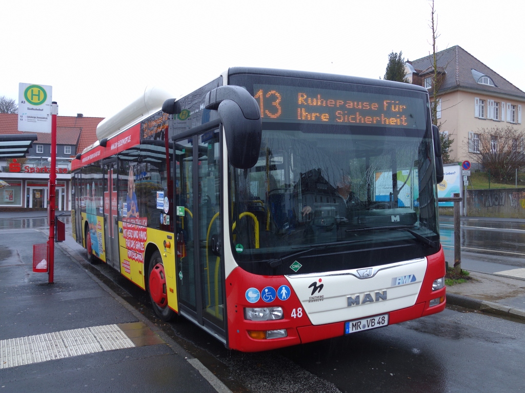 Hesse, MAN A21 Lion's City NL313 CNG # 48
