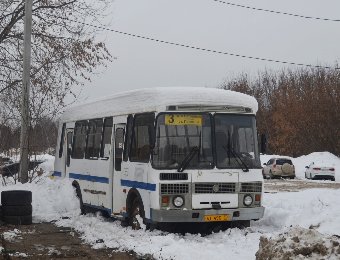 Пермский край, ПАЗ-4234 № АТ 490 59