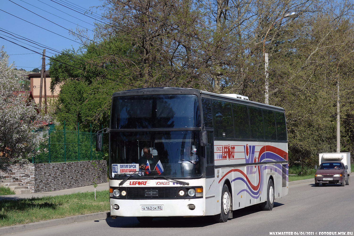 Республика Крым, Van Hool T815 Acron № А 162 ОК 82