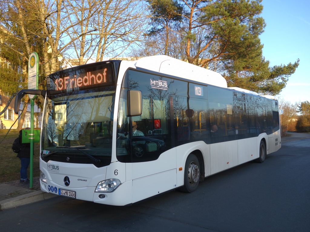 Germany, Mercedes-Benz O530 Citaro C2 NGT hybrid # 6