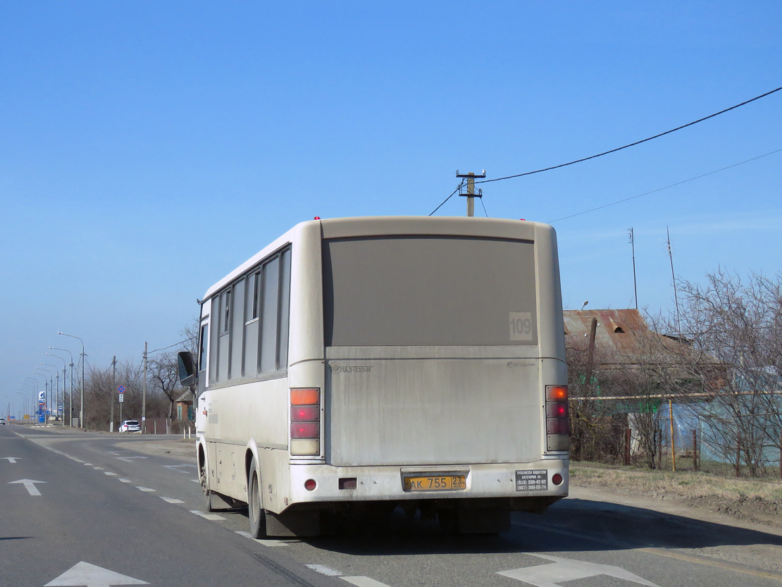 Krasnodar region, PAZ-320412-05 # АК 755 23