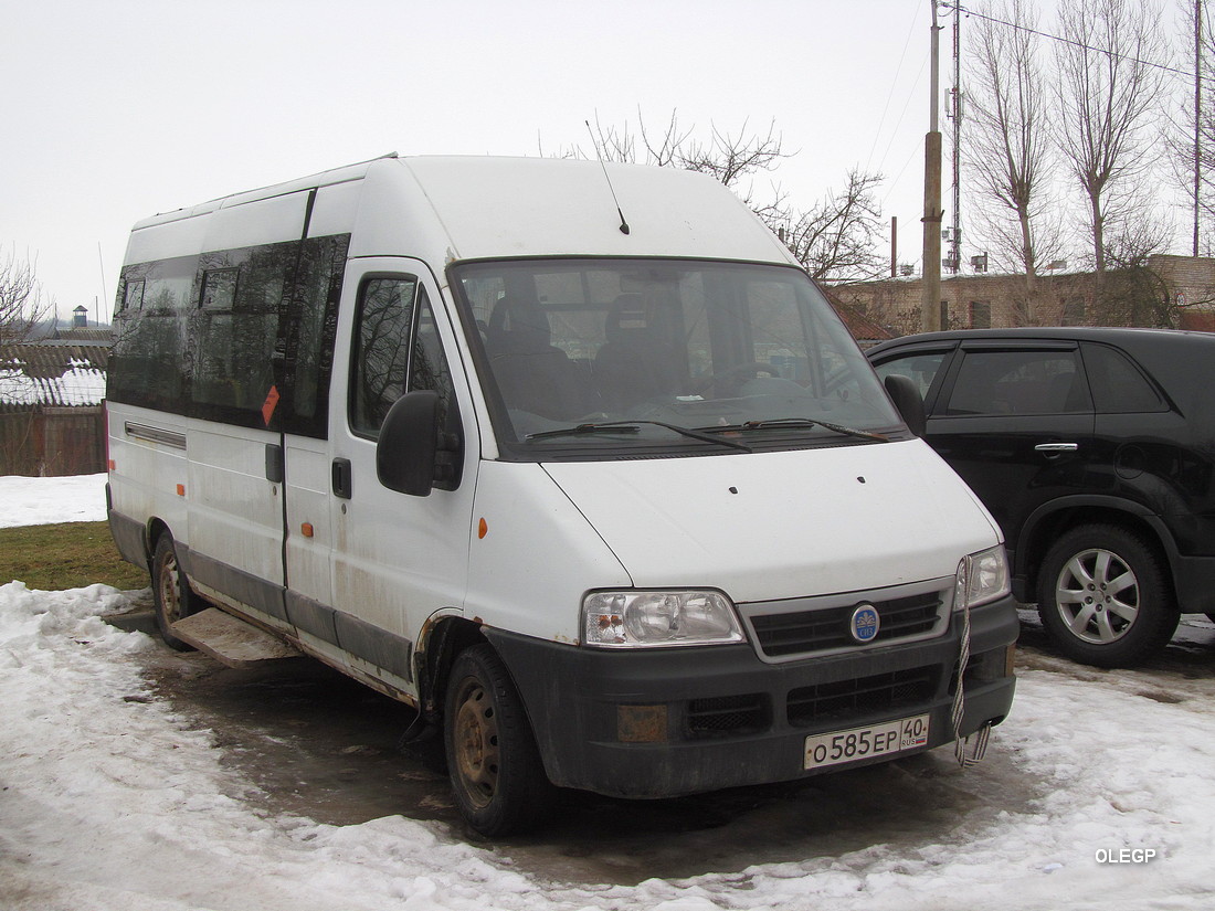 Калужская область, FIAT Ducato 244 CSMMC-RLL, -RTL № О 585 ЕР 40