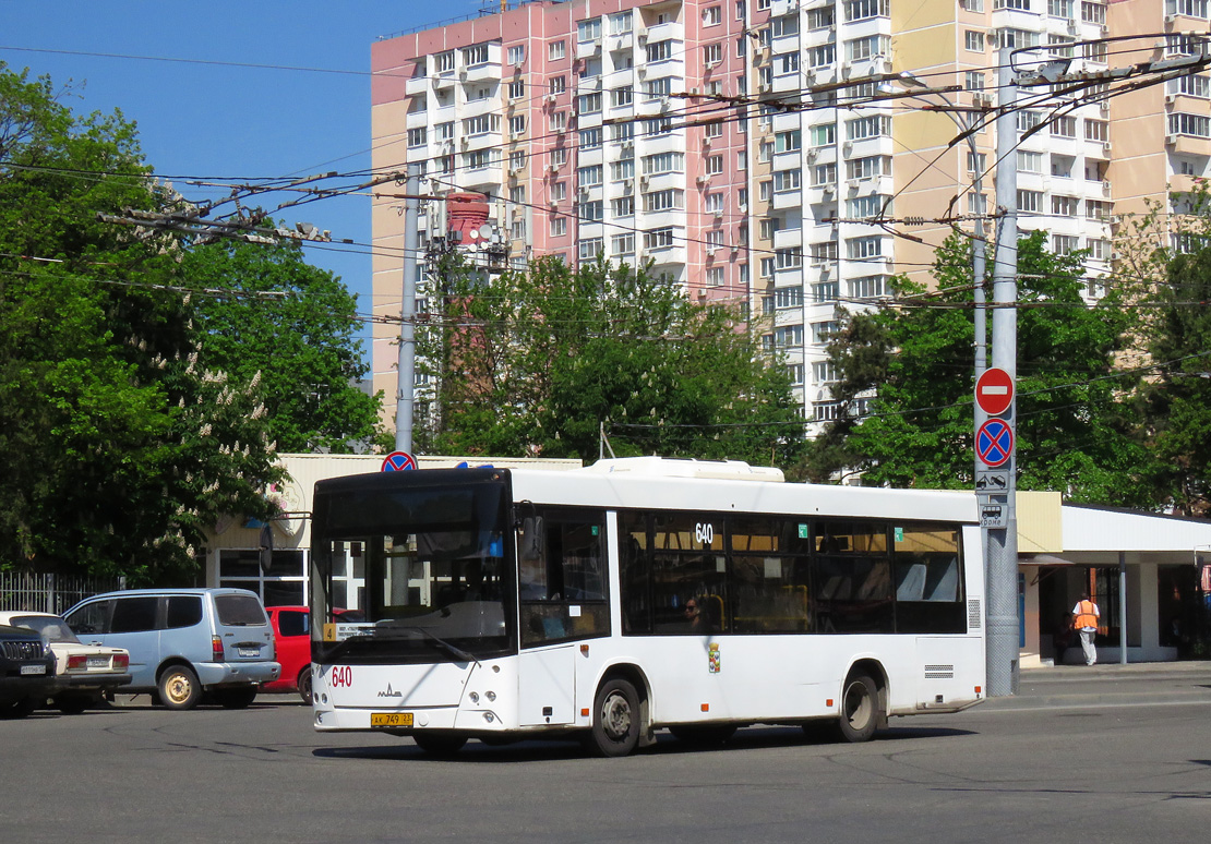 Краснодарский край, МАЗ-206.086 № 640