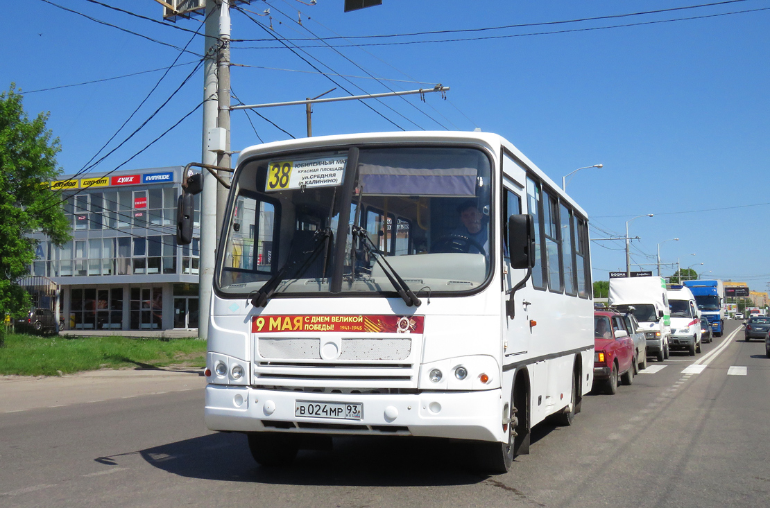 Краснодарский край, ПАЗ-320302-11 № В 024 МР 93