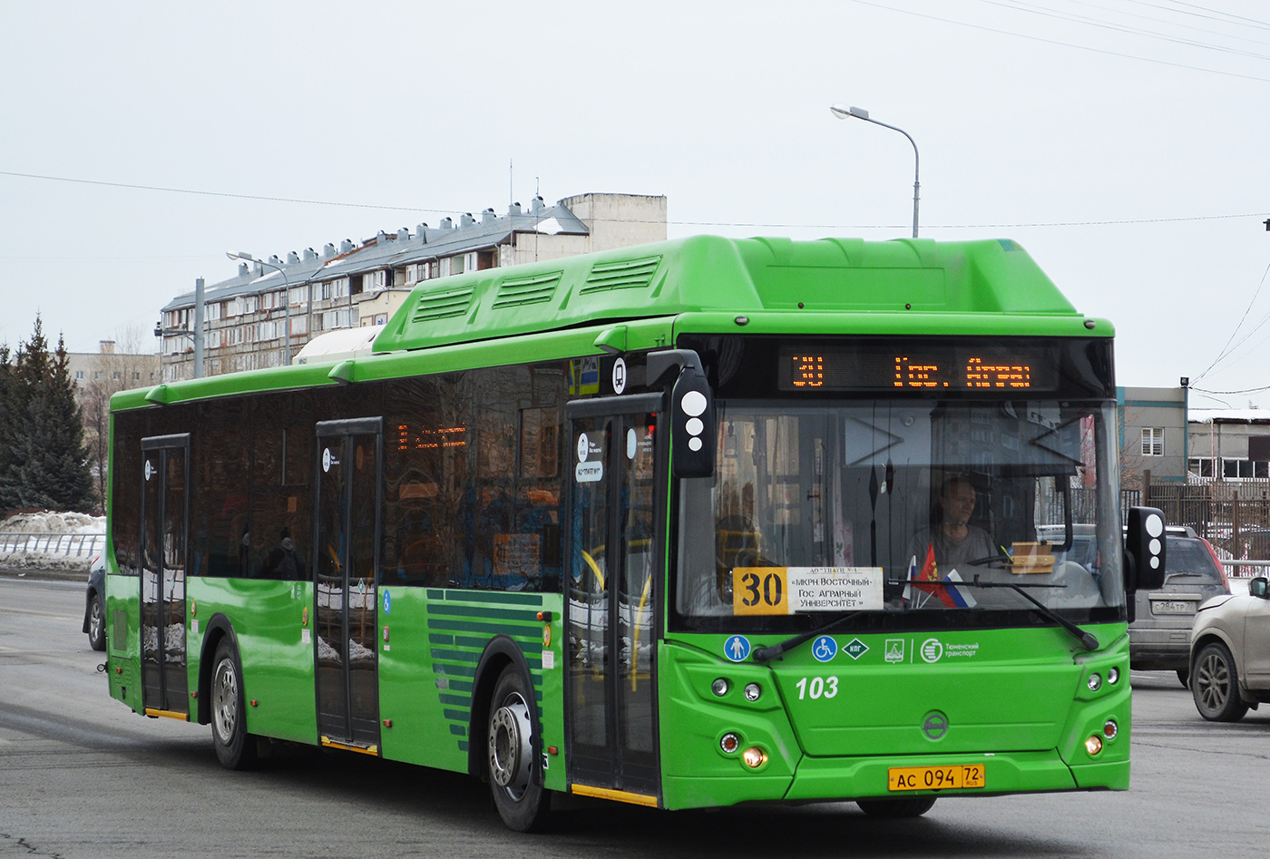 Тюменская область, ЛиАЗ-5292.67 (CNG) № 103