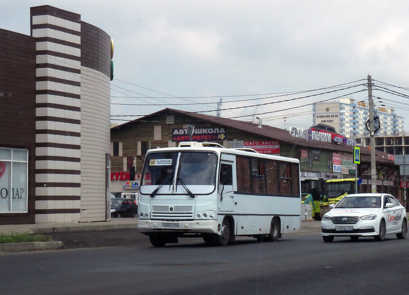 Краснодарский край, ПАЗ-320402-05 № Т 633 УС 123