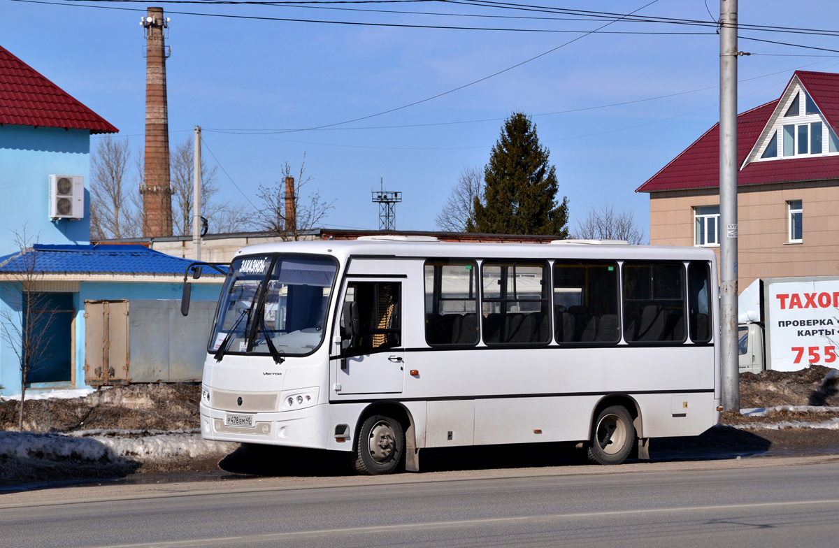 Калужская область, ПАЗ-320302-08 "Вектор" № Р 478 ВМ 40